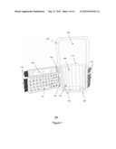 Apparatus and Method for Data Entry from a Removable Portable Device Cover diagram and image