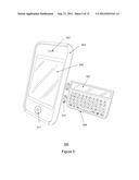 Apparatus and Method for Data Entry from a Removable Portable Device Cover diagram and image