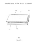 Apparatus and Method for Data Entry from a Removable Portable Device Cover diagram and image