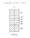 MAGNETORESISTANCE EFFECT ELEMENT AND MAGNETIC MEMORY diagram and image