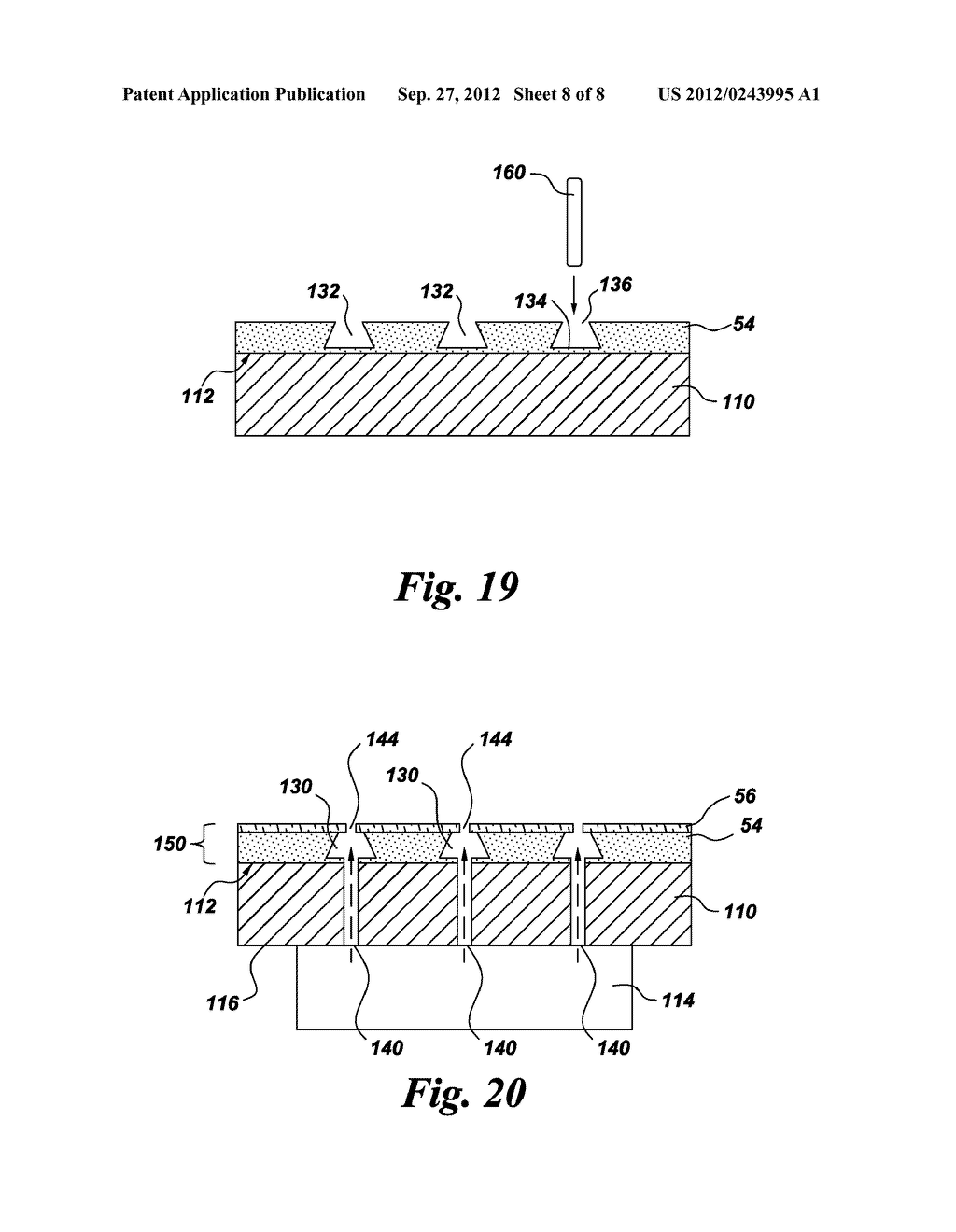 COMPONENTS WITH COOLING CHANNELS FORMED IN COATING AND METHODS OF     MANUFACTURE - diagram, schematic, and image 09