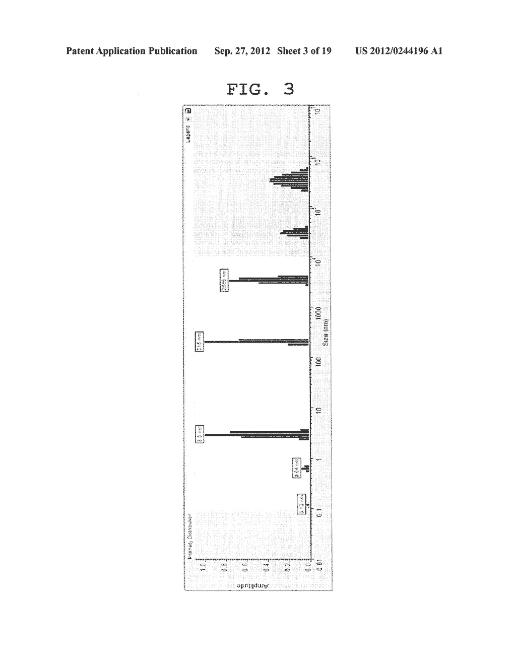 PHARMACEUTICAL COMPOSITION CONTAINING MEDICAMENT-CONTAINING FINE PARTICLES     AND METHOD FOR PRODUCING SAME - diagram, schematic, and image 04