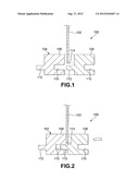 BATTERY COOLING MODULE FOOT PROFILE DESIGN FOR A JOINTLESS CONDUCTIVE     FIN/FOOT COMPRESSED INTERFACE CONNECTION diagram and image