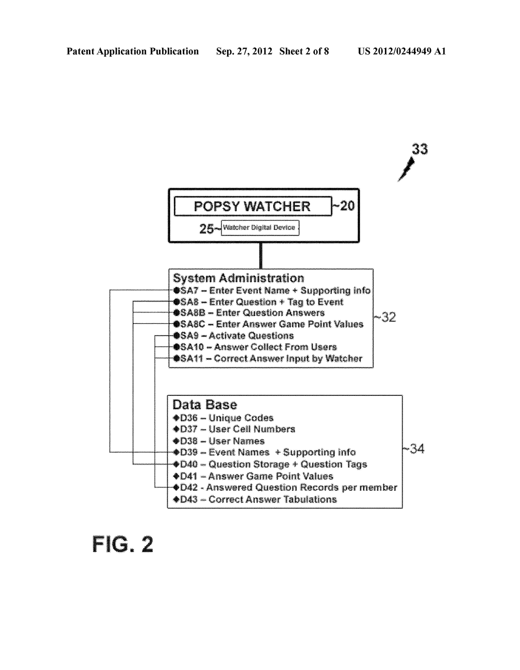 Interactivity Platform for Multimedia Transmission, Broadcast TV, Cable,     Radio, and Live Events - diagram, schematic, and image 03