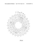 Bicycle cogset diagram and image