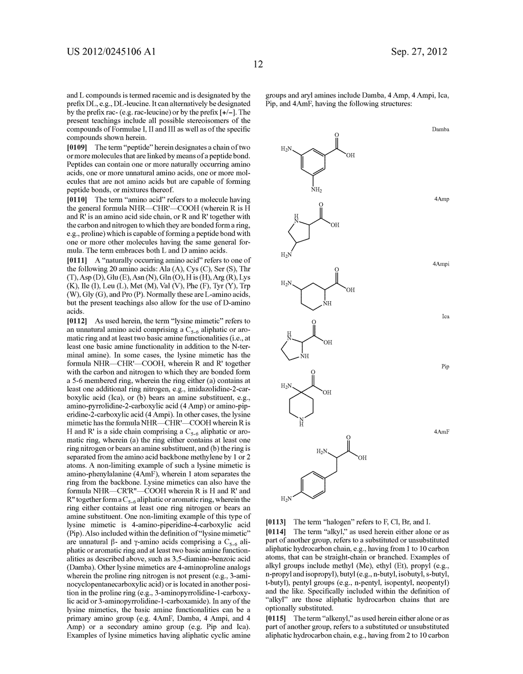 MODIFIED LYSINE-MIMETIC COMPOUNDS - diagram, schematic, and image 14