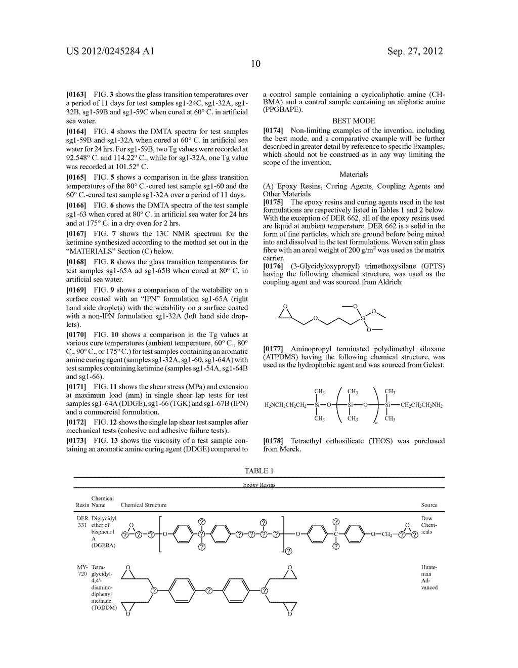 WATER CURABLE RESIN FORMULATIONS - diagram, schematic, and image 19