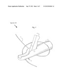 Knot tying surgical needle driver diagram and image