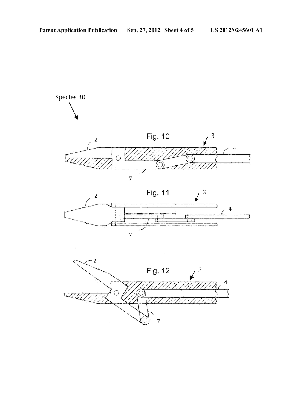 Knot tying surgical needle driver - diagram, schematic, and image 05