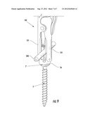 POLYAXIAL PEDICLE SCREW AND FIXATION SYSTEM KIT COMPRISING THE SCREW diagram and image