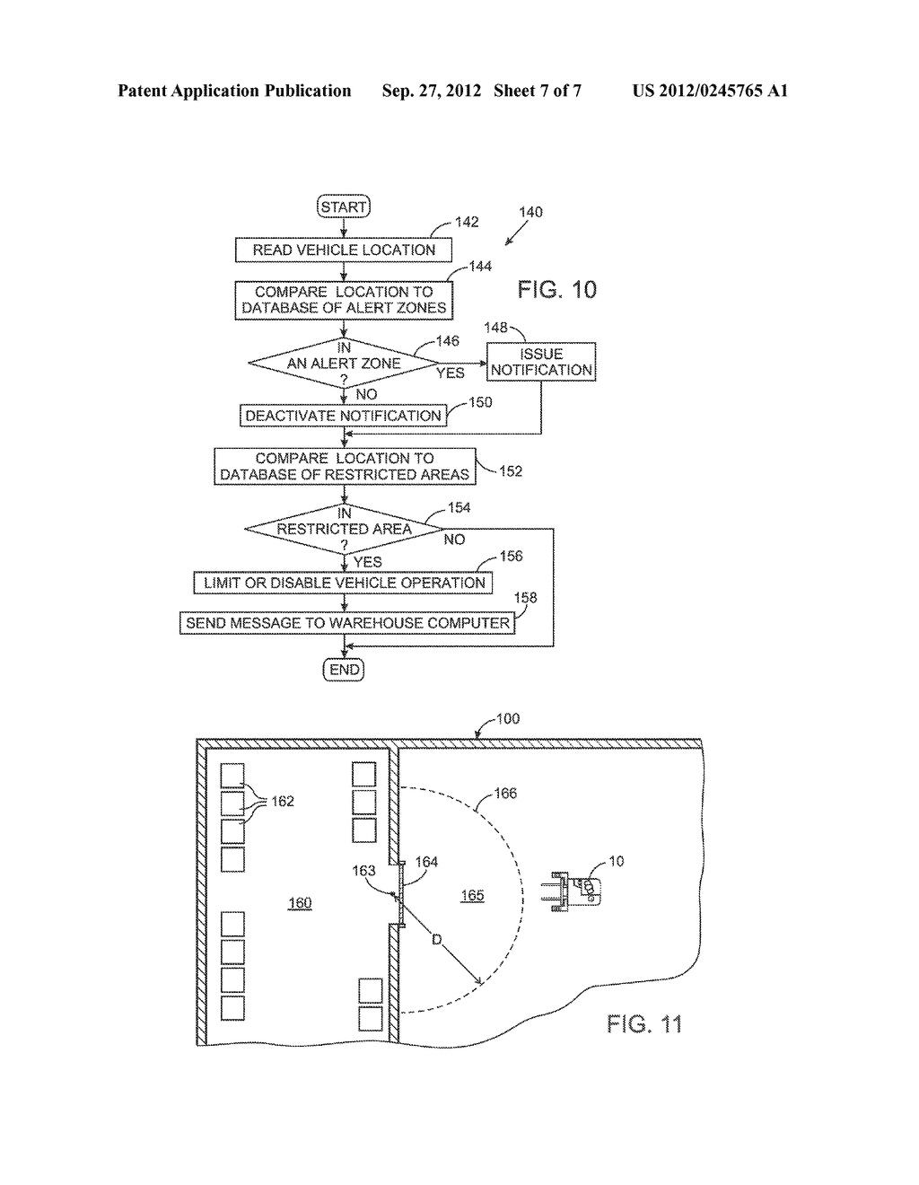 SYSTEM FOR MANAGING OPERATION OF AN INDSUTRIAL VEHICLE IN RESTRICTED AREAS - diagram, schematic, and image 08