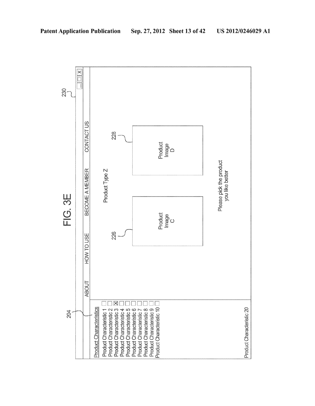 PRODUCT COMPARISON AND SELECTION SYSTEM AND METHOD - diagram, schematic, and image 14