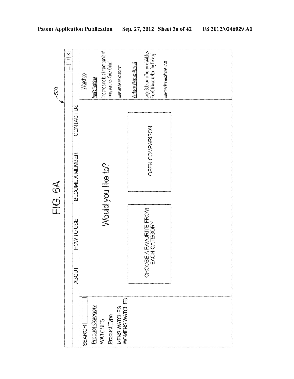 PRODUCT COMPARISON AND SELECTION SYSTEM AND METHOD - diagram, schematic, and image 37