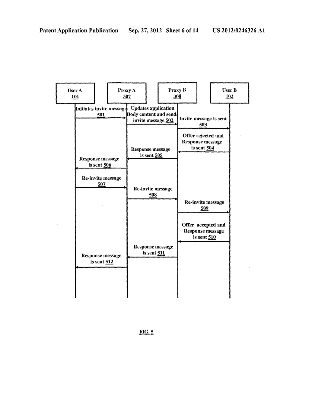 MECHANISM TO CONVEY DYNAMIC CHARGING INFORMATION OVER SIP - diagram, schematic, and image 07