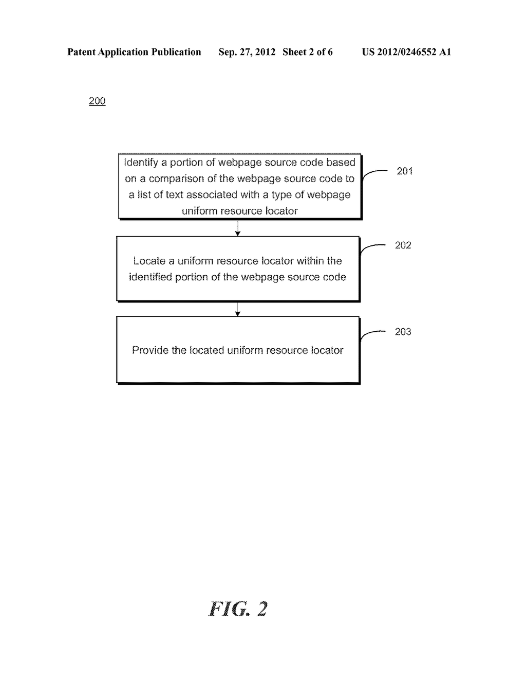 PROVIDING A PARTICULAR TYPE OF UNIFORM RESOURCE LOCATOR - diagram, schematic, and image 03