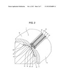 Method of Sewing Fastener Stringer, Method of Manufacturing Product to     Which Fastener is Attached, Product to Which Fastener is Attached, and     Sewing Machine Foot diagram and image