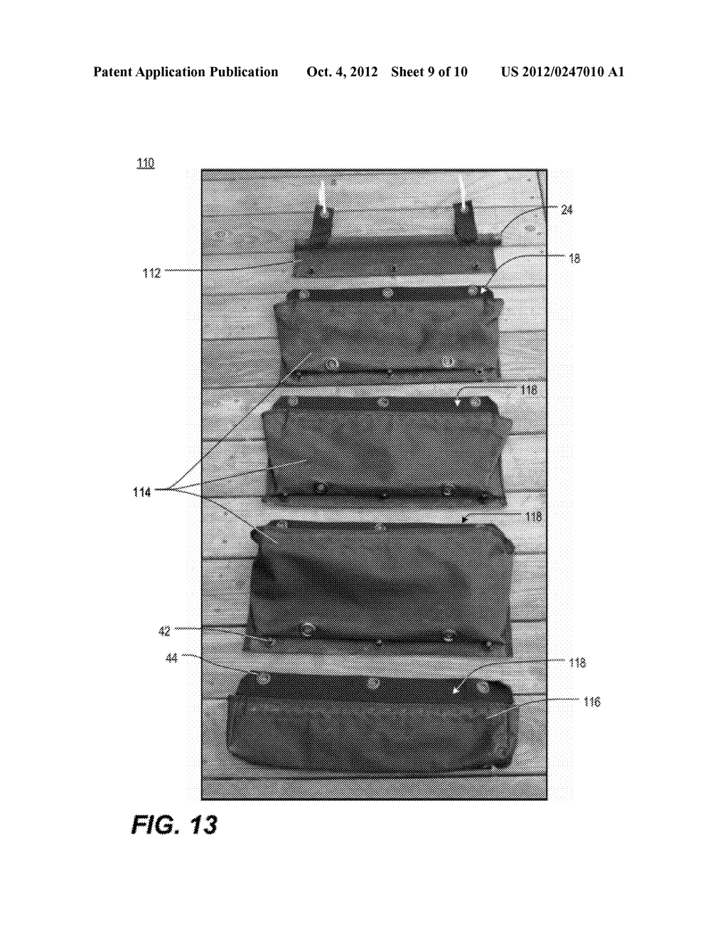 HANGING GARDEN PLANTER APPARATUS WITH INTEGRATED DRAINAGE SYSTEM - diagram, schematic, and image 10