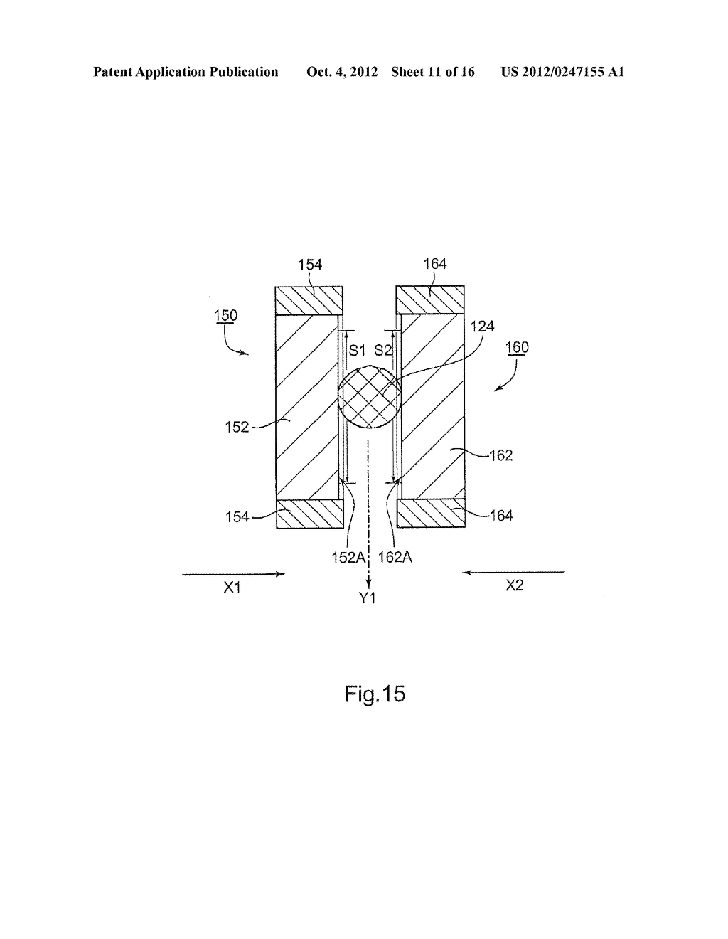 METHOD OF MANUFACTURING GLASS BLANK FOR MAGNETIC RECORDING MEDIUM GLASS     SUBSTRATE, METHOD OF MANUFACTURING MAGNETIC RECORDING MEDIUM GLASS     SUBSTRATE, METHOD OF MANUFACTURING MAGNETIC RECORDING MEDIUM, AND     APPARATUS FOR MANUFACTURING GLASS BLANK FOR MAGNETIC RECORDING MEDIUM     GLASS SUBSTRATE - diagram, schematic, and image 12