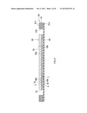 BONDED GLASS CUTTING METHOD, PACKAGE MANUFACTURING METHOD, PACKAGE,     PIEZOELECTRIC VIBRATOR, OSCILLATOR, ELECTRONIC APPARATUS, AND     RADIO-CONTROLLED TIME PIECE diagram and image