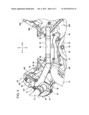 WATER-COOLED V-TYPE ENGINE, AND MOTORCYCLE INCLUDING SAME diagram and image