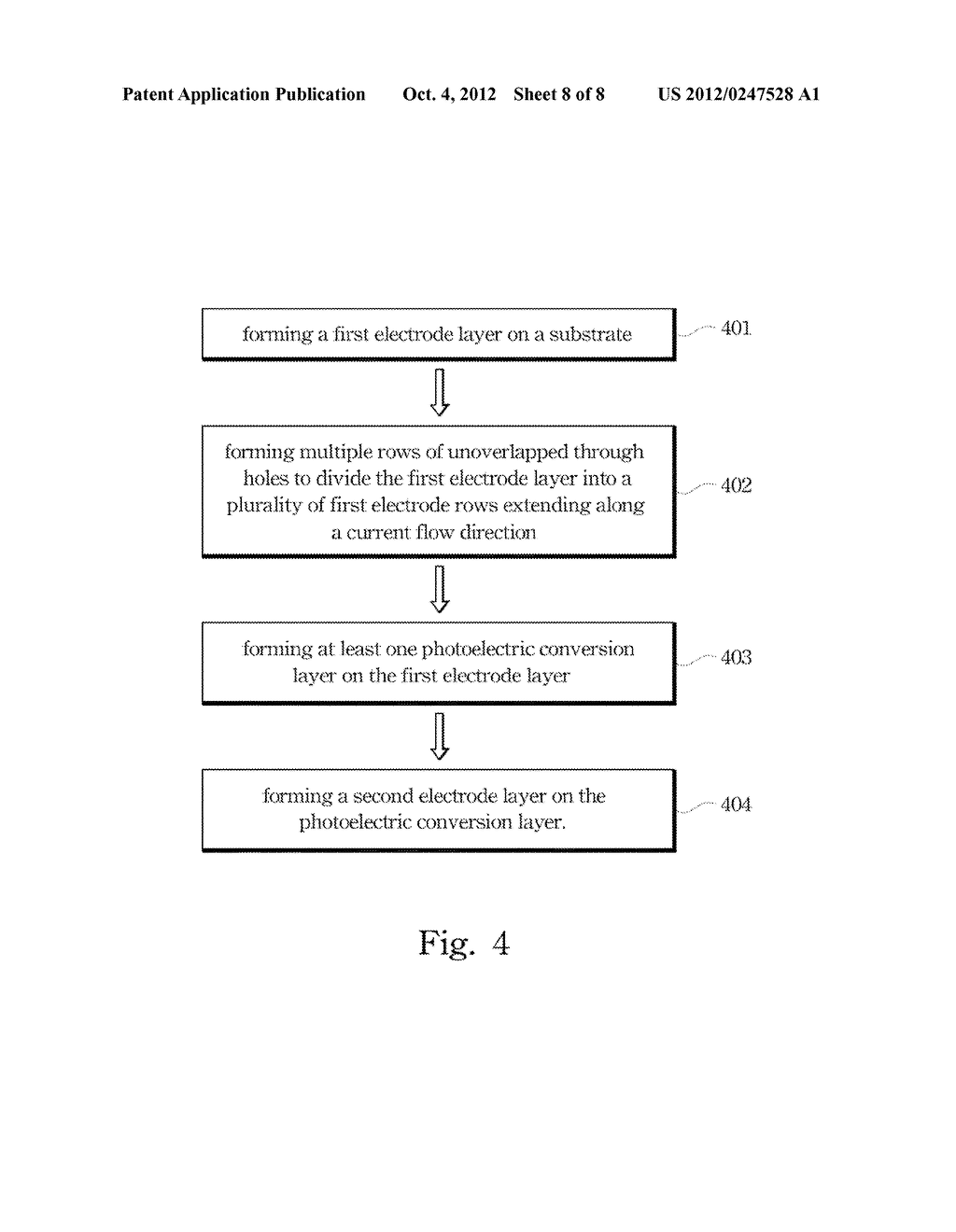 THIN FILM PHOTOELECTRIC CONVERSION MODULE AND FABRICATION METHOD OF THE     SAME - diagram, schematic, and image 09