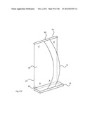 STRUCTURAL ASSEMBLY WITH A TIED, FLEXURALLY DEFORMED PANEL diagram and image