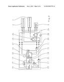 HYBRID MOTOR VEHICLE HAVING TWO COOLING CIRCUITS diagram and image