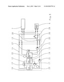 HYBRID MOTOR VEHICLE HAVING TWO COOLING CIRCUITS diagram and image