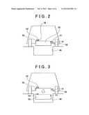 VEHICLE BATTERY MOUNTING STRUCTURE diagram and image