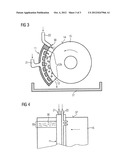 METHOD FOR ELECTROCHEMICAL COATING OF A SUBSTRATE BY MEANS OF BRUSH     PLATING AND DEVICE FOR CARRYING OUT SAID METHOD diagram and image