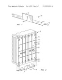 Access shield for shipping container diagram and image