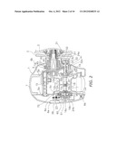 CENTRIFUGAL BRAKE DEVICE FOR DUAL-BEARING REEL diagram and image