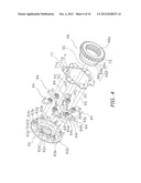 CENTRIFUGAL BRAKE DEVICE FOR DUAL-BEARING REEL diagram and image