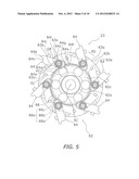 CENTRIFUGAL BRAKE DEVICE FOR DUAL-BEARING REEL diagram and image