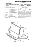 HOLDER FOR TABLET PERSONAL COMPUTER diagram and image