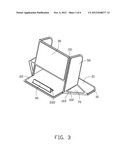 HOLDER FOR TABLET PERSONAL COMPUTER diagram and image