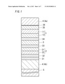 ORGANIC ELECTROLUMINESCENT ELEMENT diagram and image