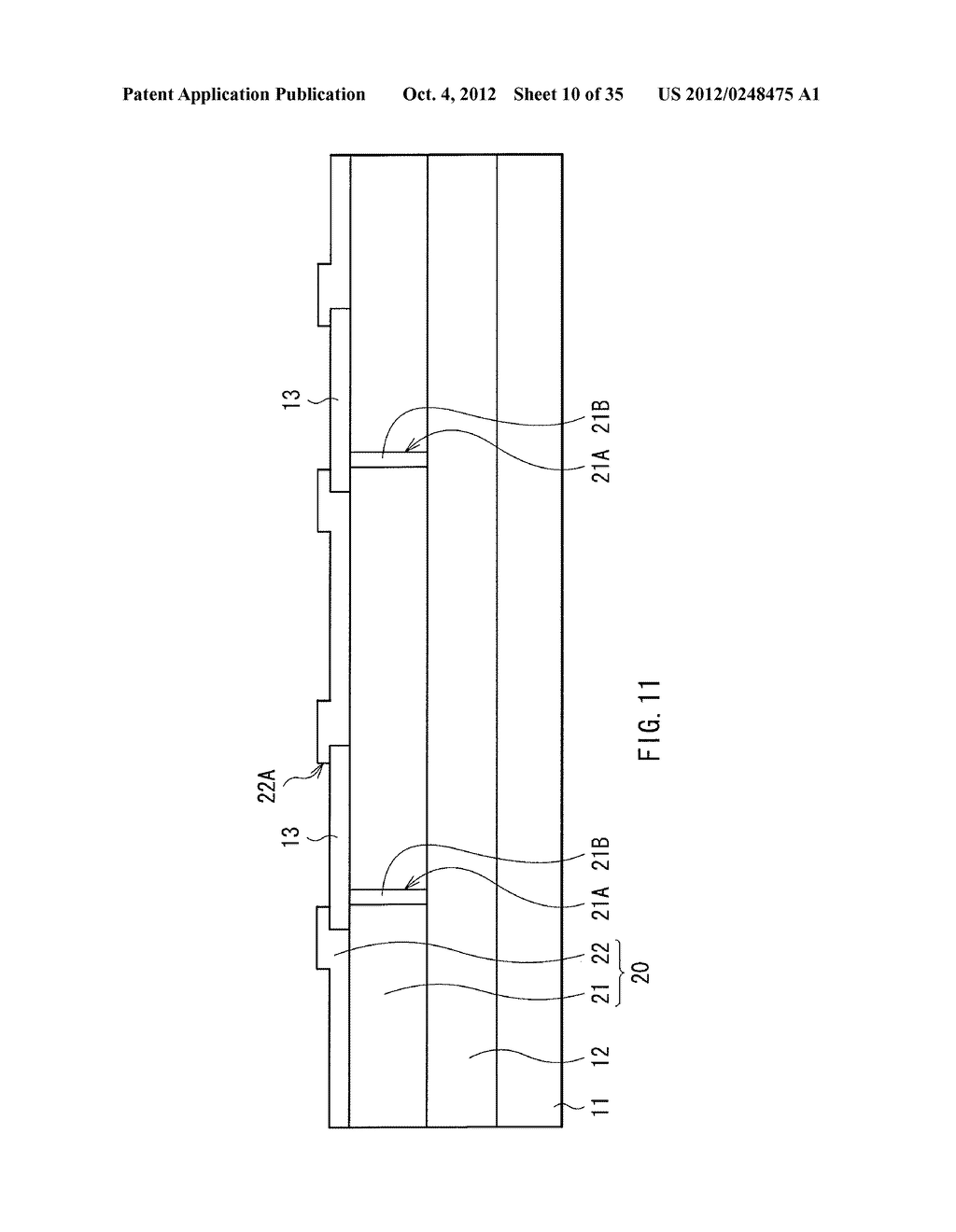 DISPLAY UNIT AND METHOD OF MANUFACTURING THE SAME - diagram, schematic, and image 11