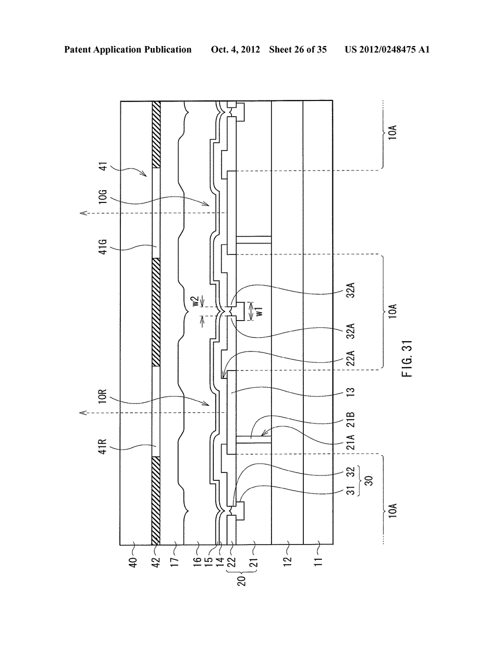 DISPLAY UNIT AND METHOD OF MANUFACTURING THE SAME - diagram, schematic, and image 27