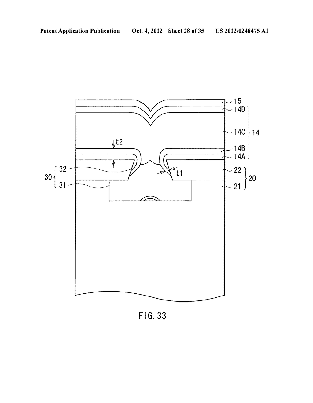 DISPLAY UNIT AND METHOD OF MANUFACTURING THE SAME - diagram, schematic, and image 29