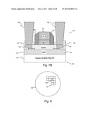 SELF-ALIGNED III-V FIELD EFFECT TRANSISTOR (FET), INTEGRATED CIRCUIT (IC)     CHIP WITH SELF-ALIGNED III-V FETS AND METHOD OF MANUFACTURE diagram and image