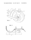 ADAPTOR FOR JOINING TOWING BAR TO NOSE WHEEL OF AIRCRAFT diagram and image