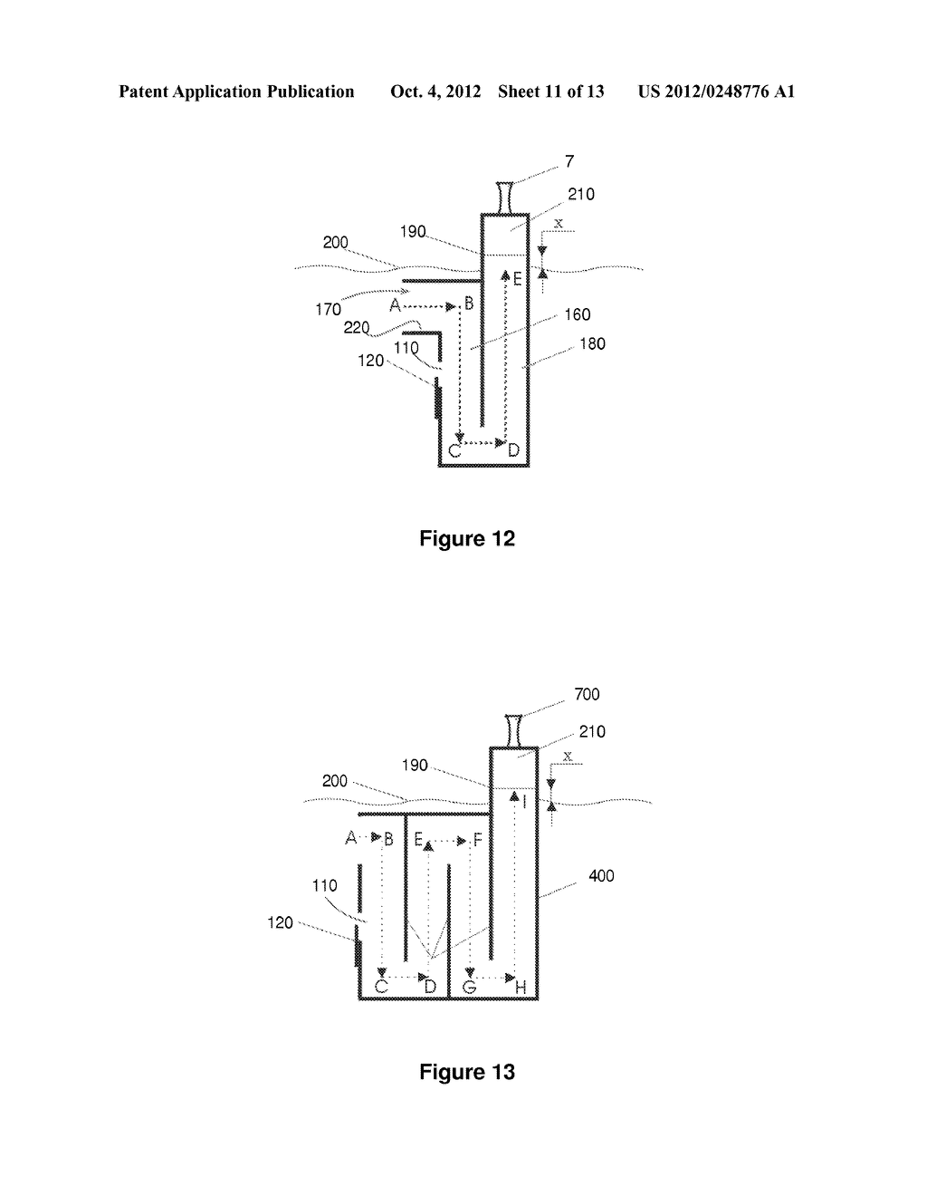 WAVE ENERGY EXTRACTION SYSTEM USING AN OSCILLATING WATER COLUMN ATTACHED     TO THE COLUMNS OF AN OFFSHORE PLATFORM - diagram, schematic, and image 12