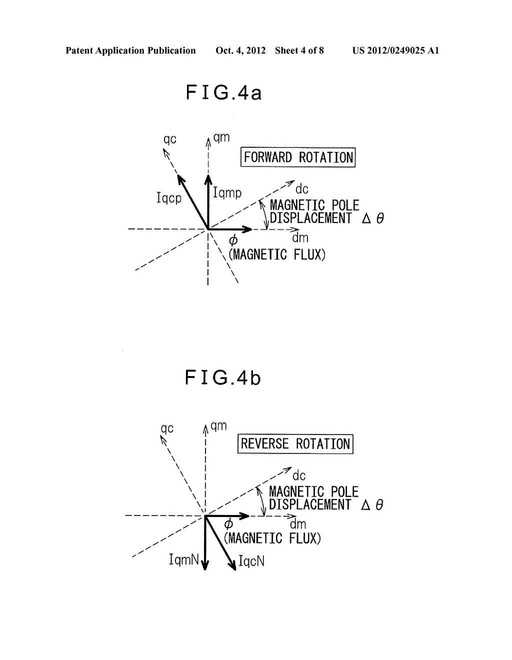 DETECTION DEVICE FOR DETECTING MAGNETIC POLE POSITION OF SYNCHRONOUS     MOTOR, AND CONTROL APPARATUS EQUIPPED THEREWITH - diagram, schematic, and image 05