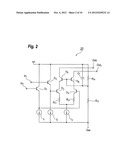 TRAVELING WAVE AMPLIFIER WITH PRE-EMPHASIS FUNCTION diagram and image