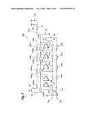 TRAVELING WAVE AMPLIFIER WITH PRE-EMPHASIS FUNCTION diagram and image