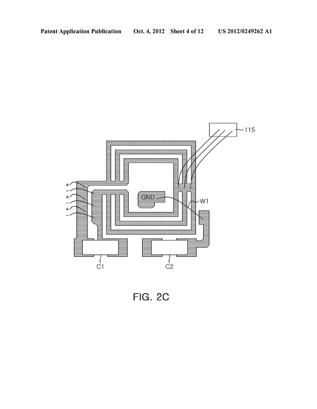 POWER COMBINER, POWER AMPLIFYING MODULE HAVING THE SAME, AND SIGNAL     TRANSCEIVING MODULE - diagram, schematic, and image 05