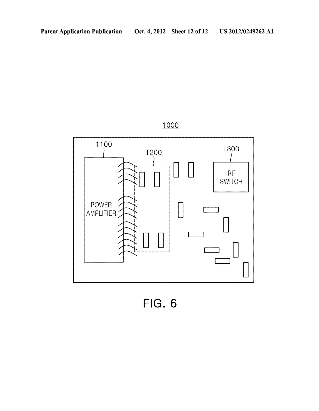 POWER COMBINER, POWER AMPLIFYING MODULE HAVING THE SAME, AND SIGNAL     TRANSCEIVING MODULE - diagram, schematic, and image 13