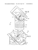 PIVOTABLE DISPLAY GUIDE MECHANISM FOR AN ELECTRONIC MOBILE DEVICE diagram and image