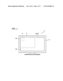 TELEVISION APPARATUS AND ELECTRONIC APPARATUS diagram and image